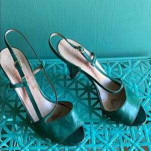 Vintage strappy heels